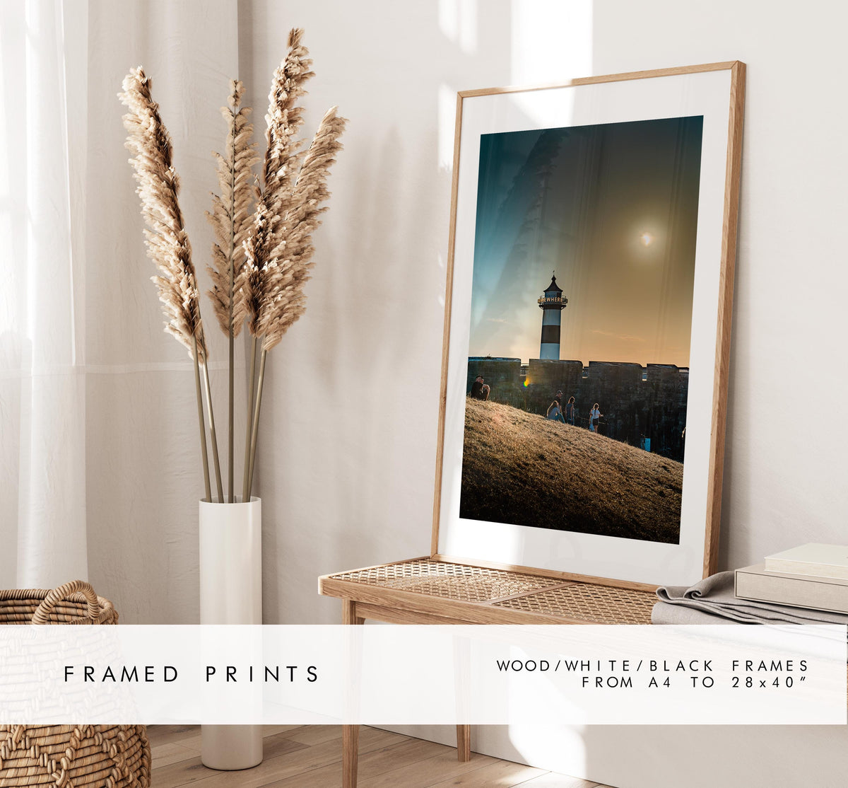 Southsea Eclipse - Photography Print - Portsmouth and Southsea Prints - Wall Art -  Frame and Canvas Options -  Portrait
