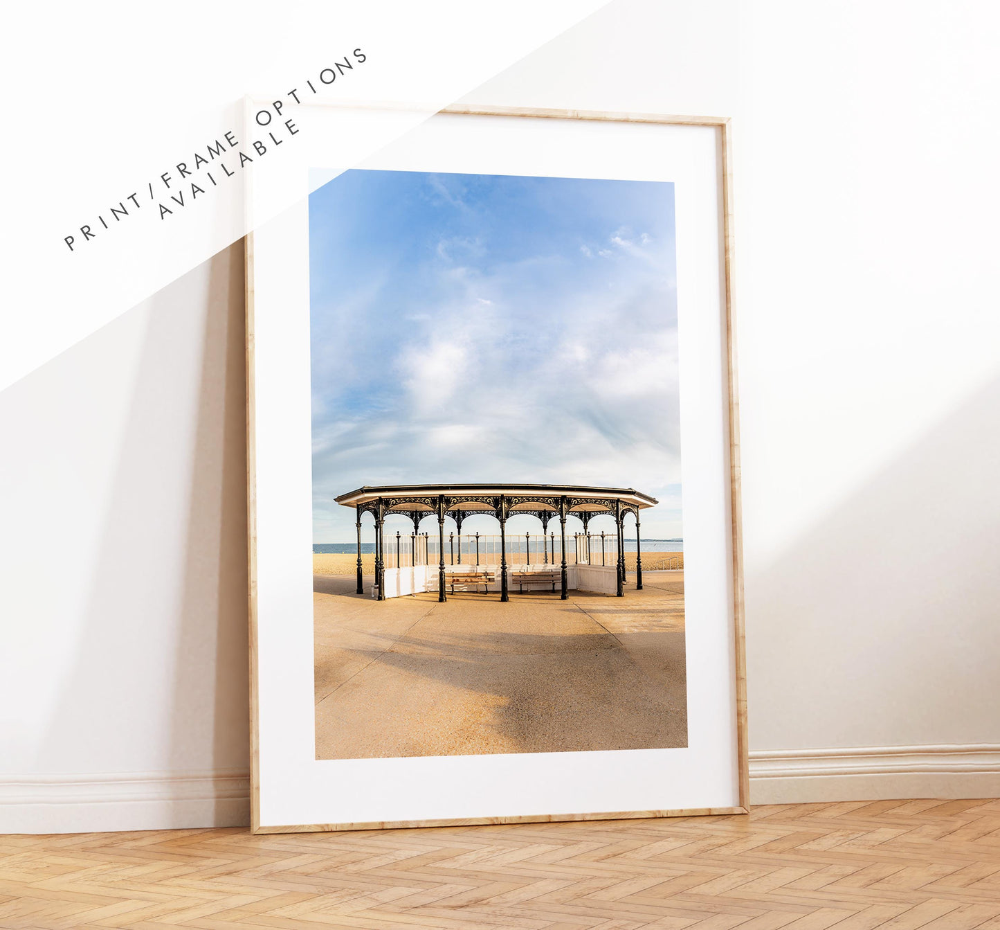 Southsea Promenade - Photography Print - Portsmouth and Southsea Prints - Wall Art -  Frame and Canvas Options -  Portrait
