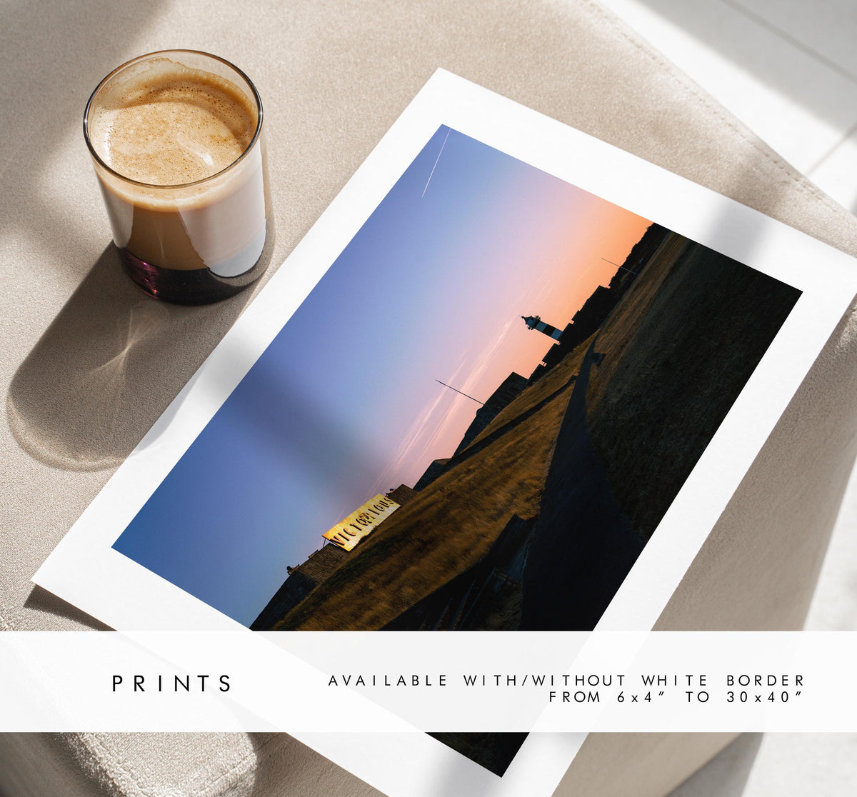 Castle Field Sunset - Photography Print - Portsmouth and Southsea Prints - Wall Art -  Frame and Canvas Options - Landscape