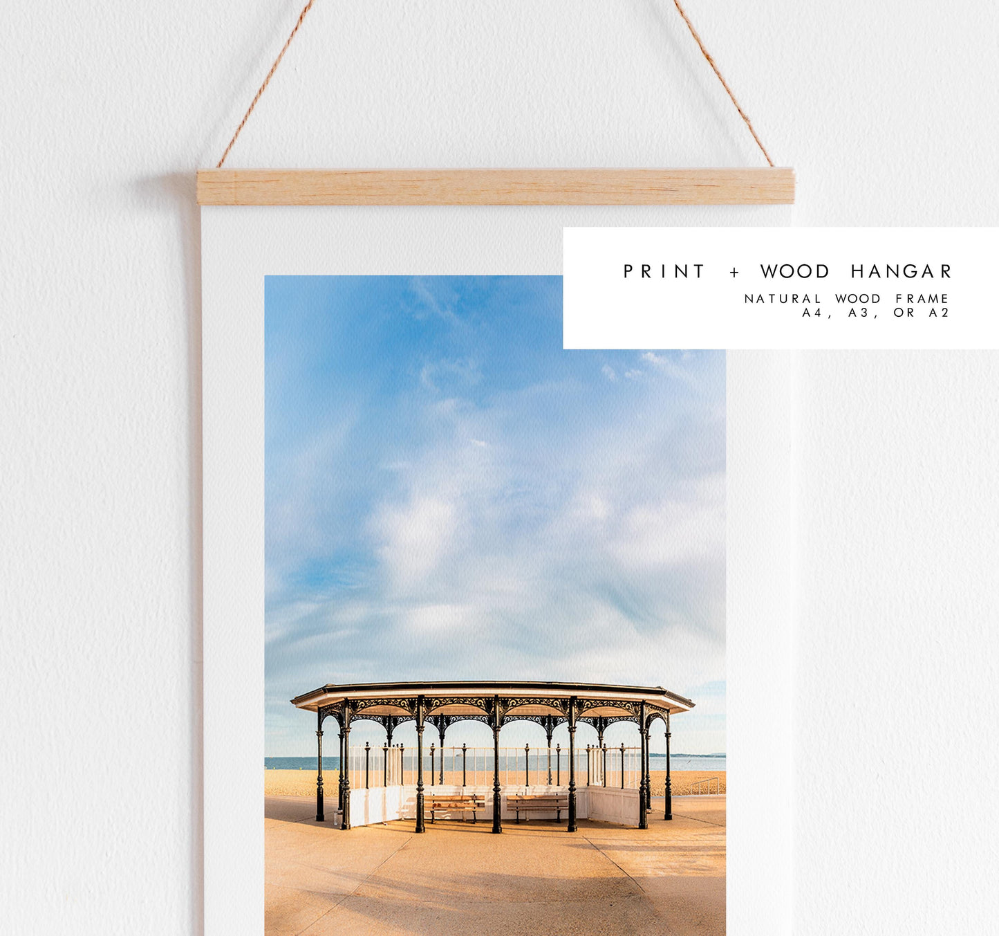 Southsea Promenade - Photography Print - Portsmouth and Southsea Prints - Wall Art -  Frame and Canvas Options -  Portrait