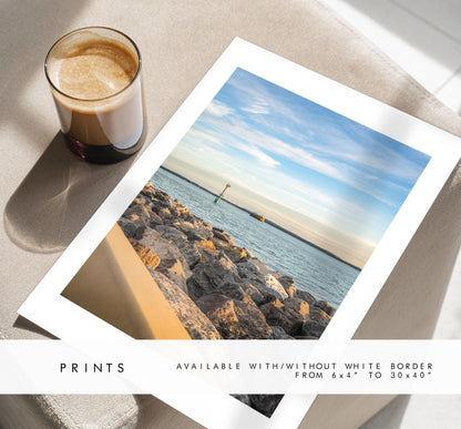 Southsea Seafront - Photography Print - Portsmouth and Southsea Prints - Wall Art -  Frame and Canvas Options -  Portrait
