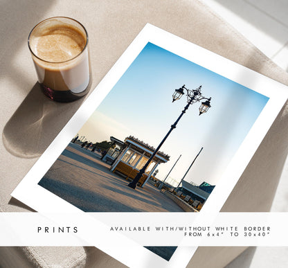 Southsea Promenade - Photography Print - Portsmouth and Southsea Prints - Wall Art -  Frame and Canvas Options -  Portrait