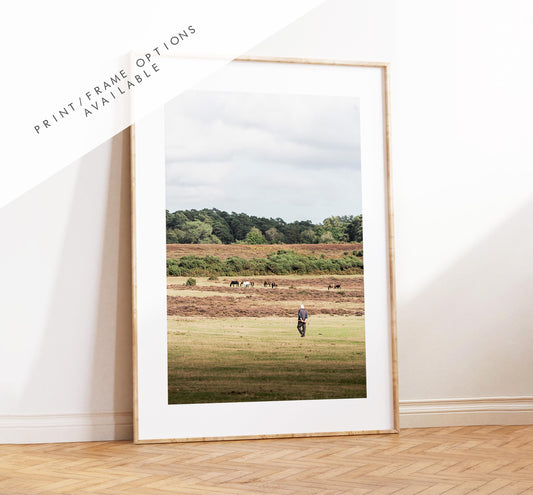 New Forest Photography Print - Hampshire Photography Prints - Wall Art -  Frame and Canvas Options - Portrait  - UK
