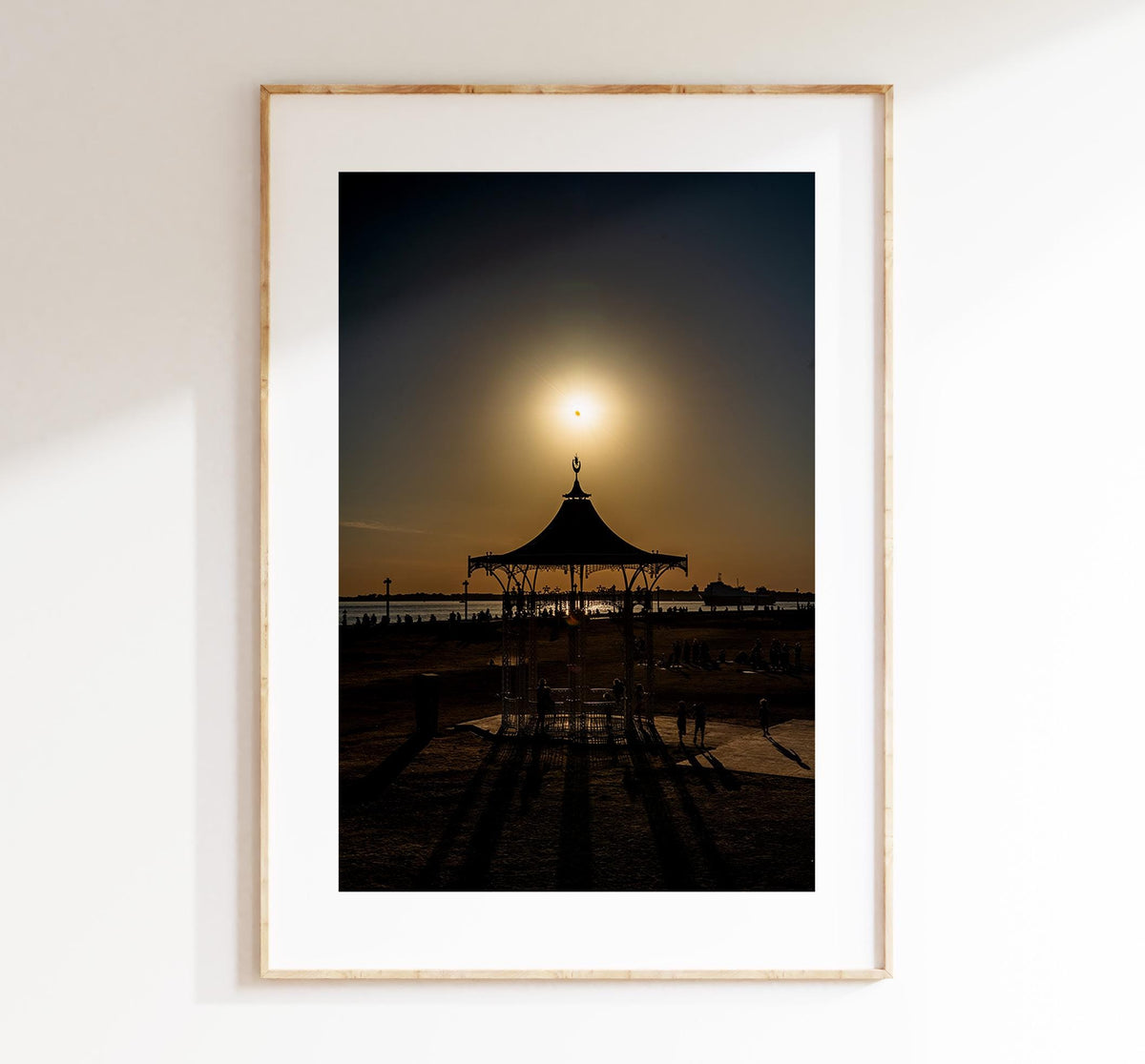 Southsea Eclipse - Photography Print - Portsmouth and Southsea Prints - Wall Art -  Frame and Canvas Options -  Portrait