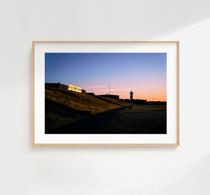 Castle Field Sunset - Photography Print - Portsmouth and Southsea Prints - Wall Art -  Frame and Canvas Options - Landscape