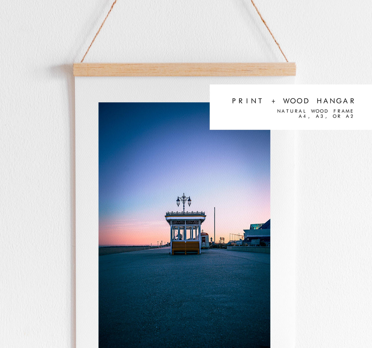 Southsea Sunset - Photography Print - Portsmouth and Southsea Prints - Wall Art -  Frame and Canvas Options -  Portrait