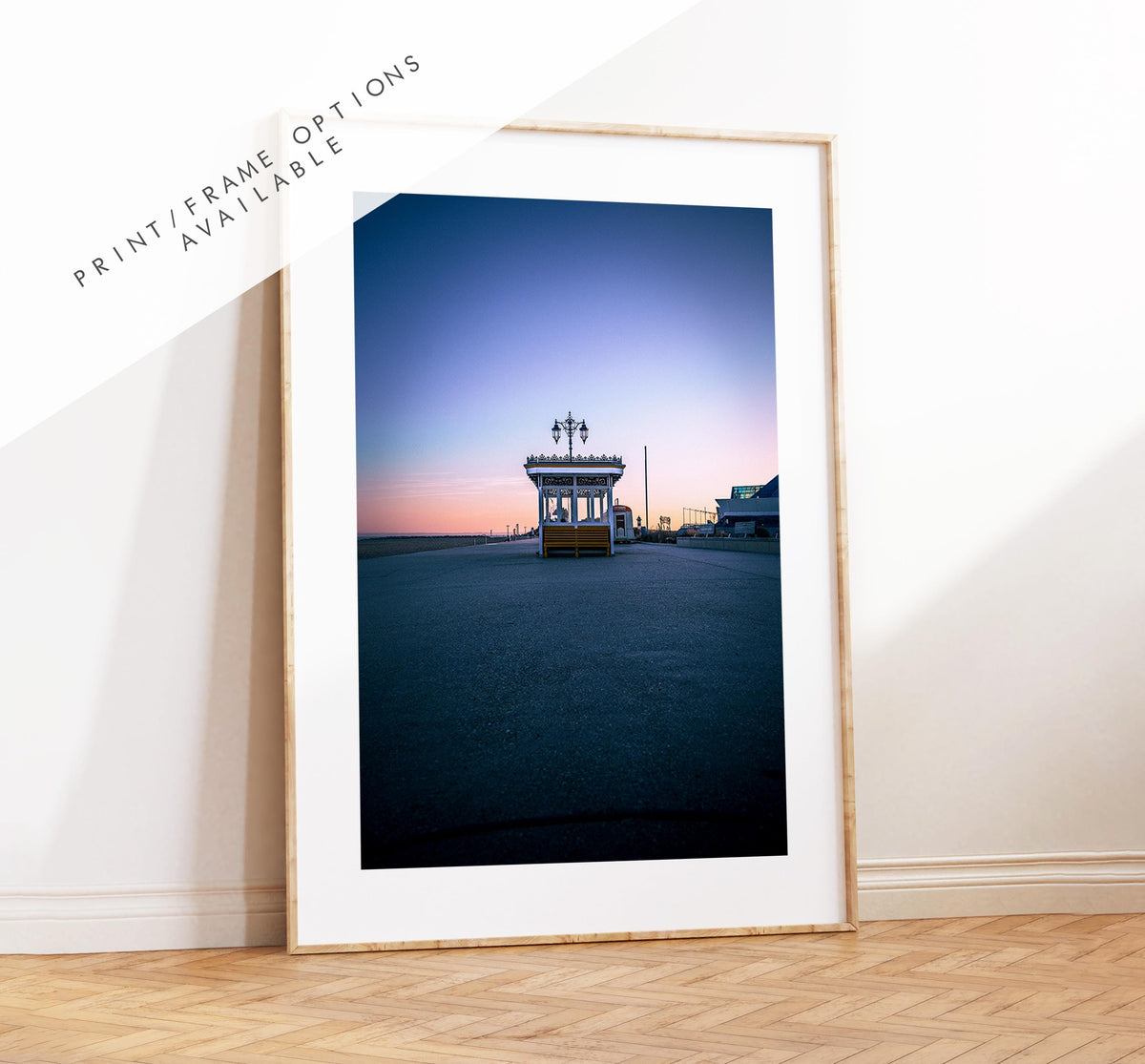 Southsea Sunset - Photography Print - Portsmouth and Southsea Prints - Wall Art -  Frame and Canvas Options -  Portrait