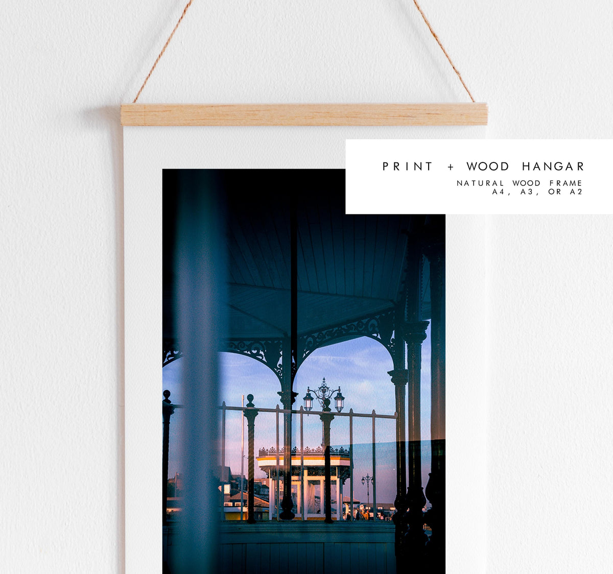 Southsea Promenade - Photography Print - Portsmouth and Southsea Prints - Wall Art -  Frame and Canvas Options -  Portrait