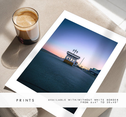 Southsea Sunset - Photography Print - Portsmouth and Southsea Prints - Wall Art -  Frame and Canvas Options -  Portrait