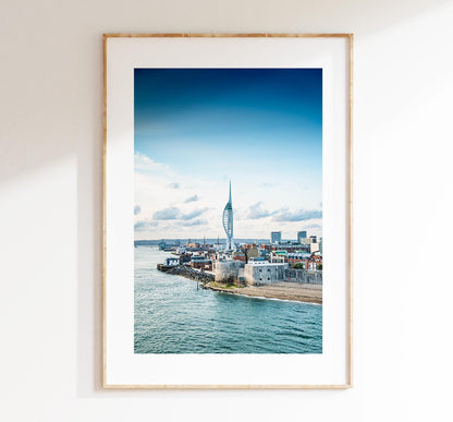 Portsmouth Print -  Photography Print - Portsmouth and Southsea Prints - Wall Art -  Frame and Canvas Options - Portrait