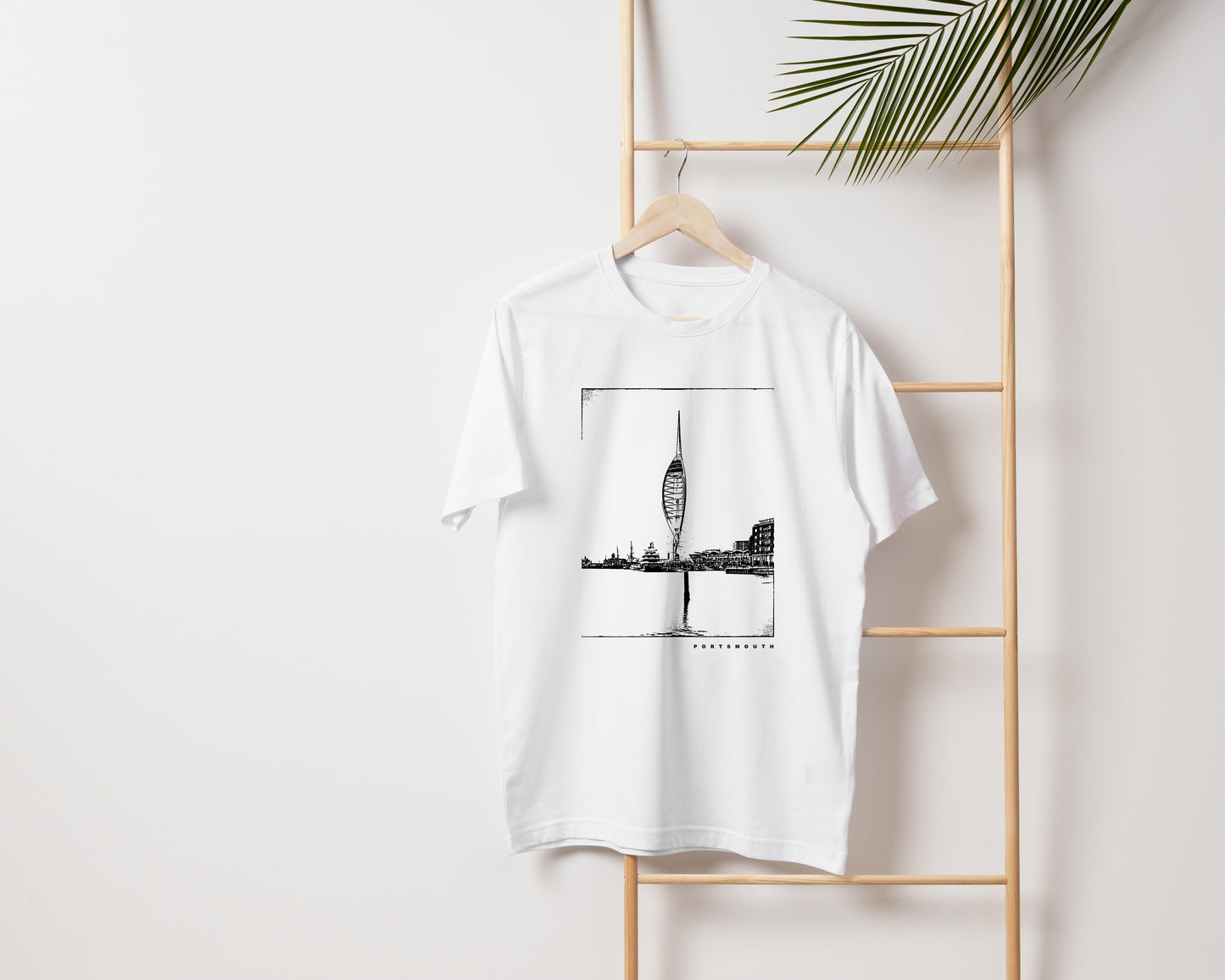 Portsmouth Sketch Tee - Available on White/Grey/Black T-Shirts