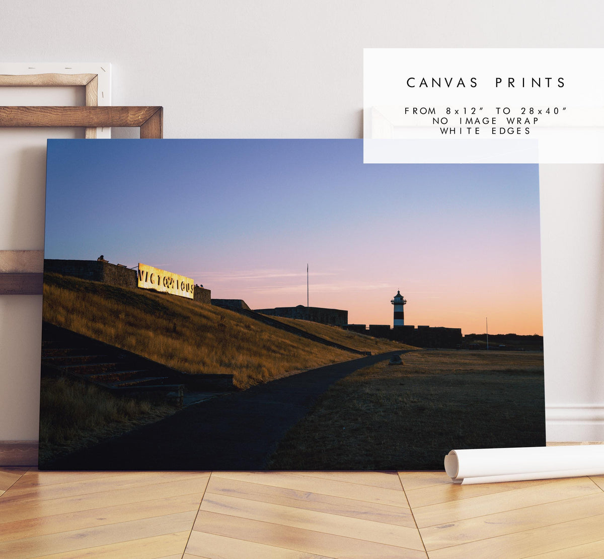 Castle Field Sunset - Photography Print - Portsmouth and Southsea Prints - Wall Art -  Frame and Canvas Options - Landscape
