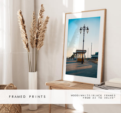 Southsea Promenade - Photography Print - Portsmouth and Southsea Prints - Wall Art -  Frame and Canvas Options -  Portrait