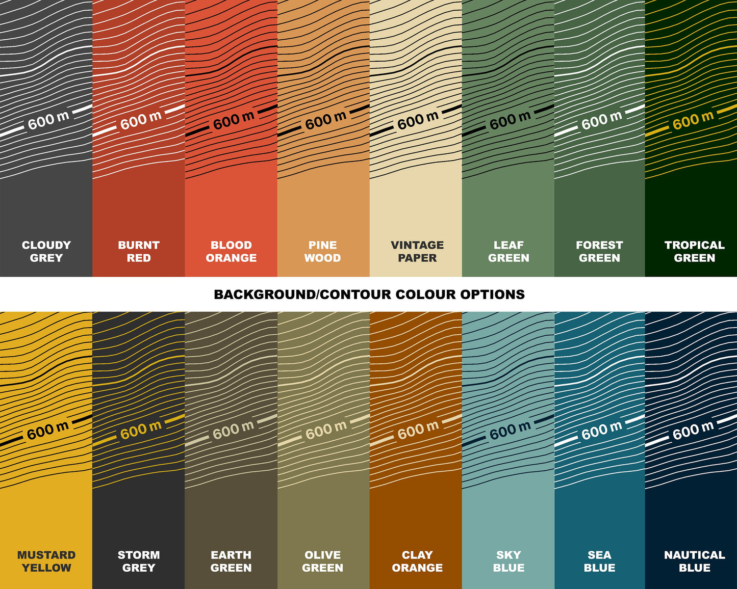 Arenig Fawr Map Print - Contour Map - Arenig Fawr Poster - Wales - Topographic Map - Print - Poster - Wall Art - Arenig Fawr Print