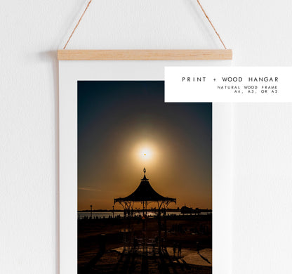 Southsea Eclipse - Photography Print - Portsmouth and Southsea Prints - Wall Art -  Frame and Canvas Options -  Portrait