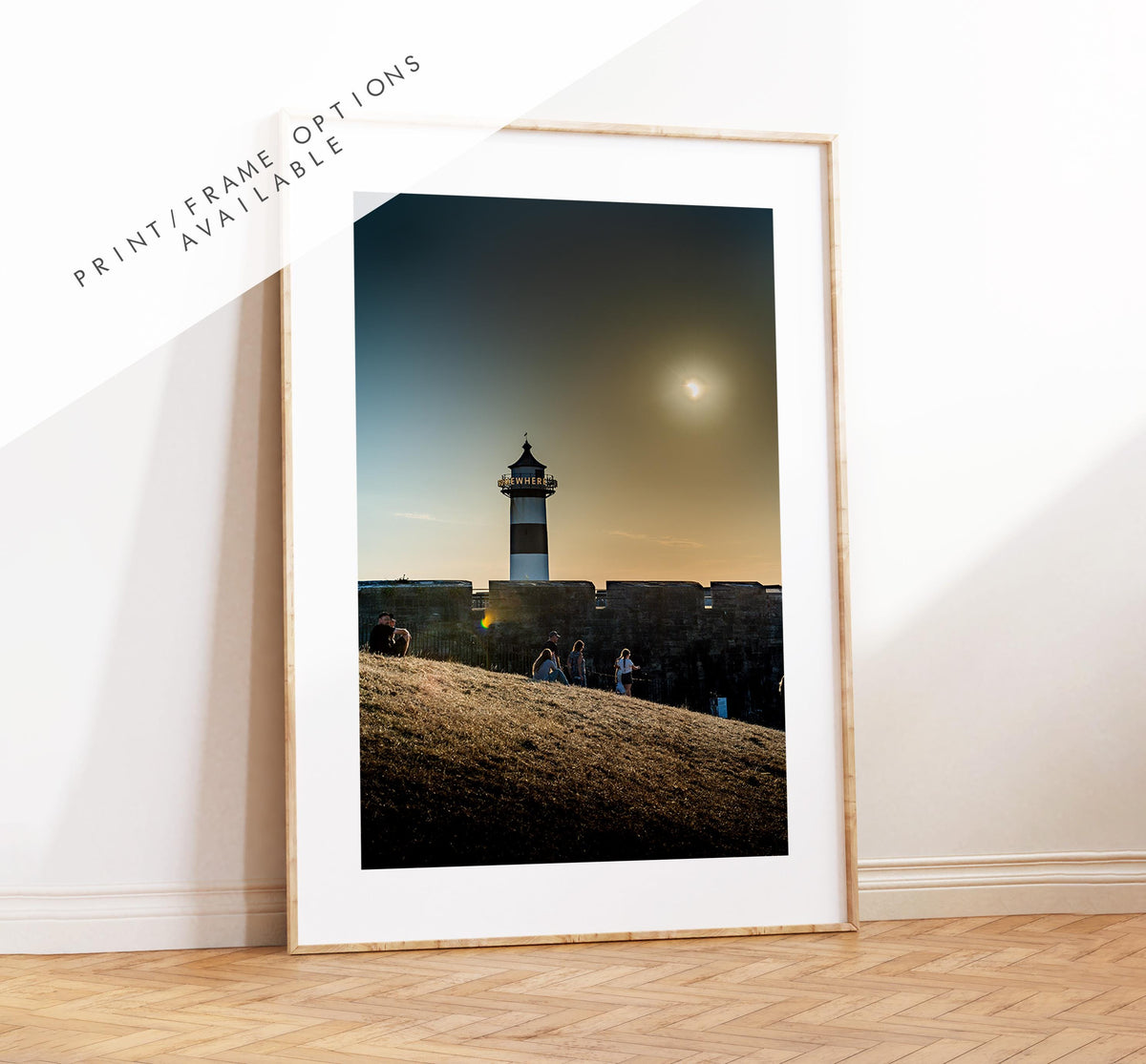 Southsea Eclipse - Photography Print - Portsmouth and Southsea Prints - Wall Art -  Frame and Canvas Options -  Portrait