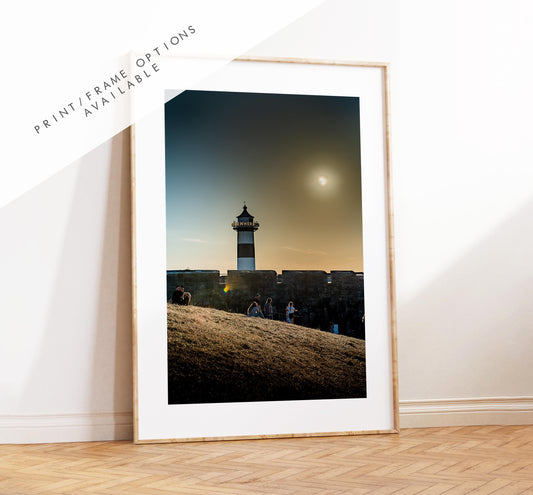 Southsea Eclipse - Photography Print - Portsmouth and Southsea Prints - Wall Art -  Frame and Canvas Options -  Portrait