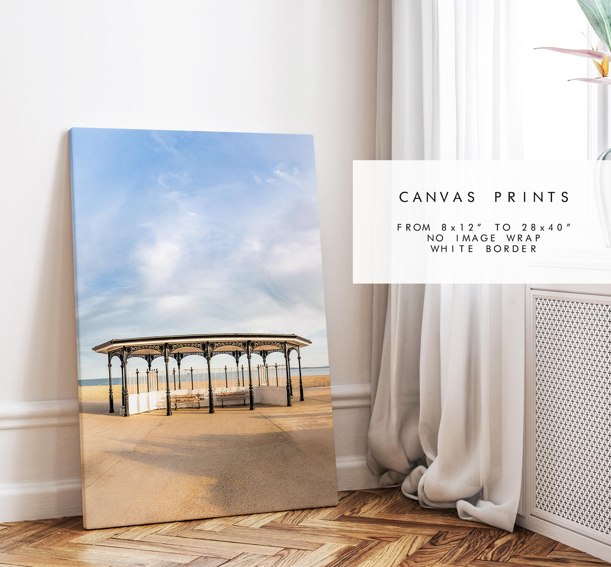 Southsea Promenade - Photography Print - Portsmouth and Southsea Prints - Wall Art -  Frame and Canvas Options -  Portrait