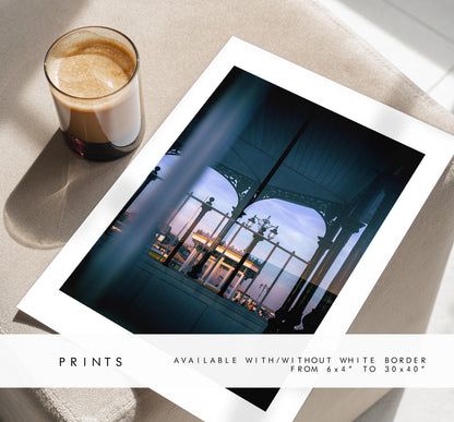 Southsea Promenade - Photography Print - Portsmouth and Southsea Prints - Wall Art -  Frame and Canvas Options -  Portrait