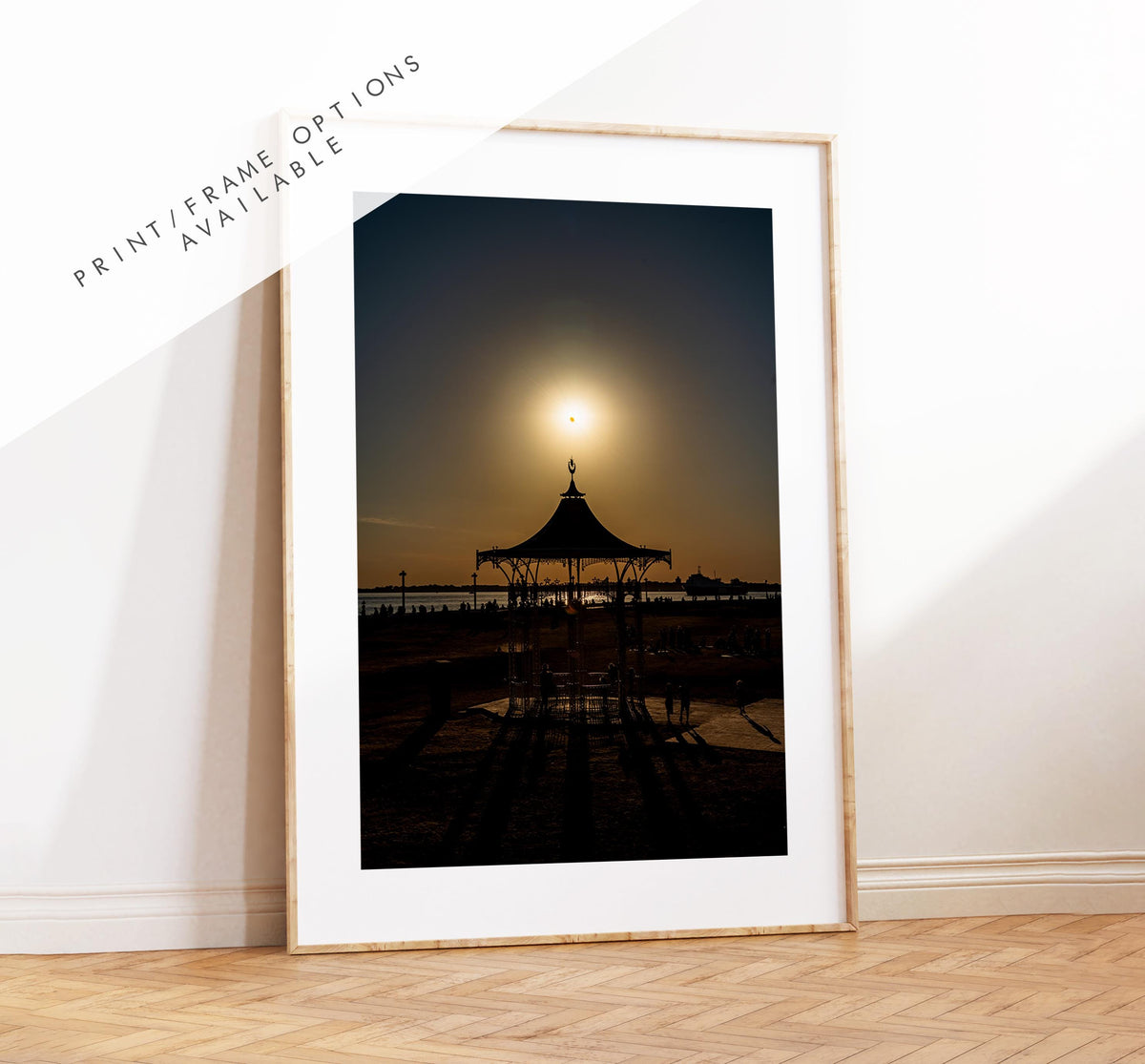 Southsea Eclipse - Photography Print - Portsmouth and Southsea Prints - Wall Art -  Frame and Canvas Options -  Portrait