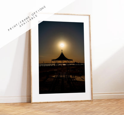 Southsea Eclipse - Photography Print - Portsmouth and Southsea Prints - Wall Art -  Frame and Canvas Options -  Portrait