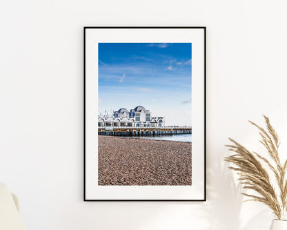 South Parade Pier - Photography Print - Portsmouth and Southsea Prints - Wall Art -  Frame and Canvas Options - Portrait