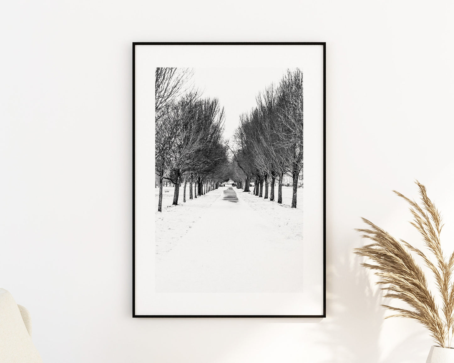 Snowy Southsea - Photography Print - Portsmouth and Southsea Prints - Wall Art -  Frame and Canvas Options - Portrait