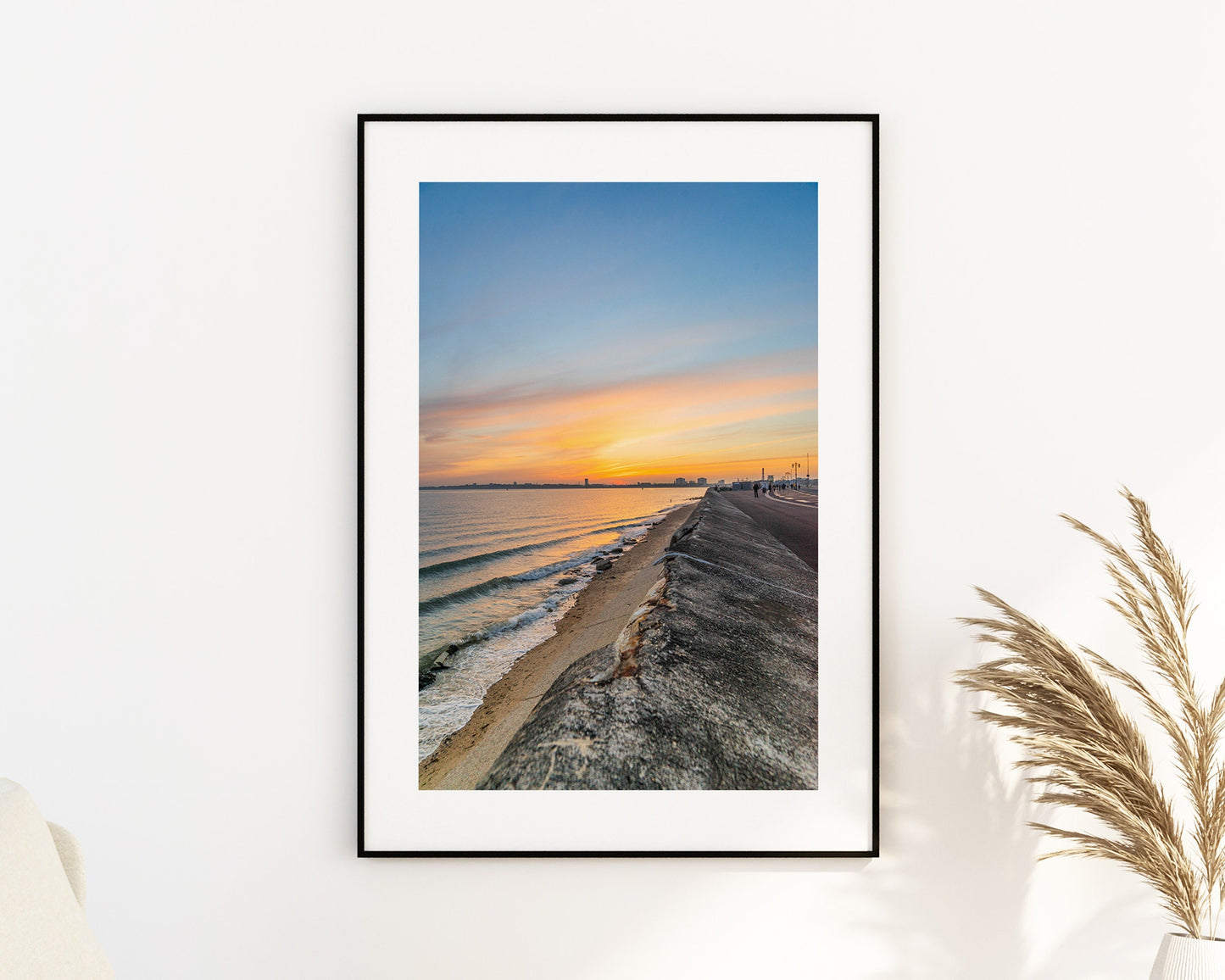 Southsea Seafront - Photography Print - Portsmouth and Southsea Prints - Wall Art -  Frame and Canvas Options - Portrait