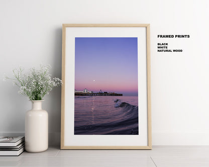 Southsea Beach - Photography Print - Portsmouth and Southsea Prints - Wall Art -  Frame and Canvas Options - Portrait
