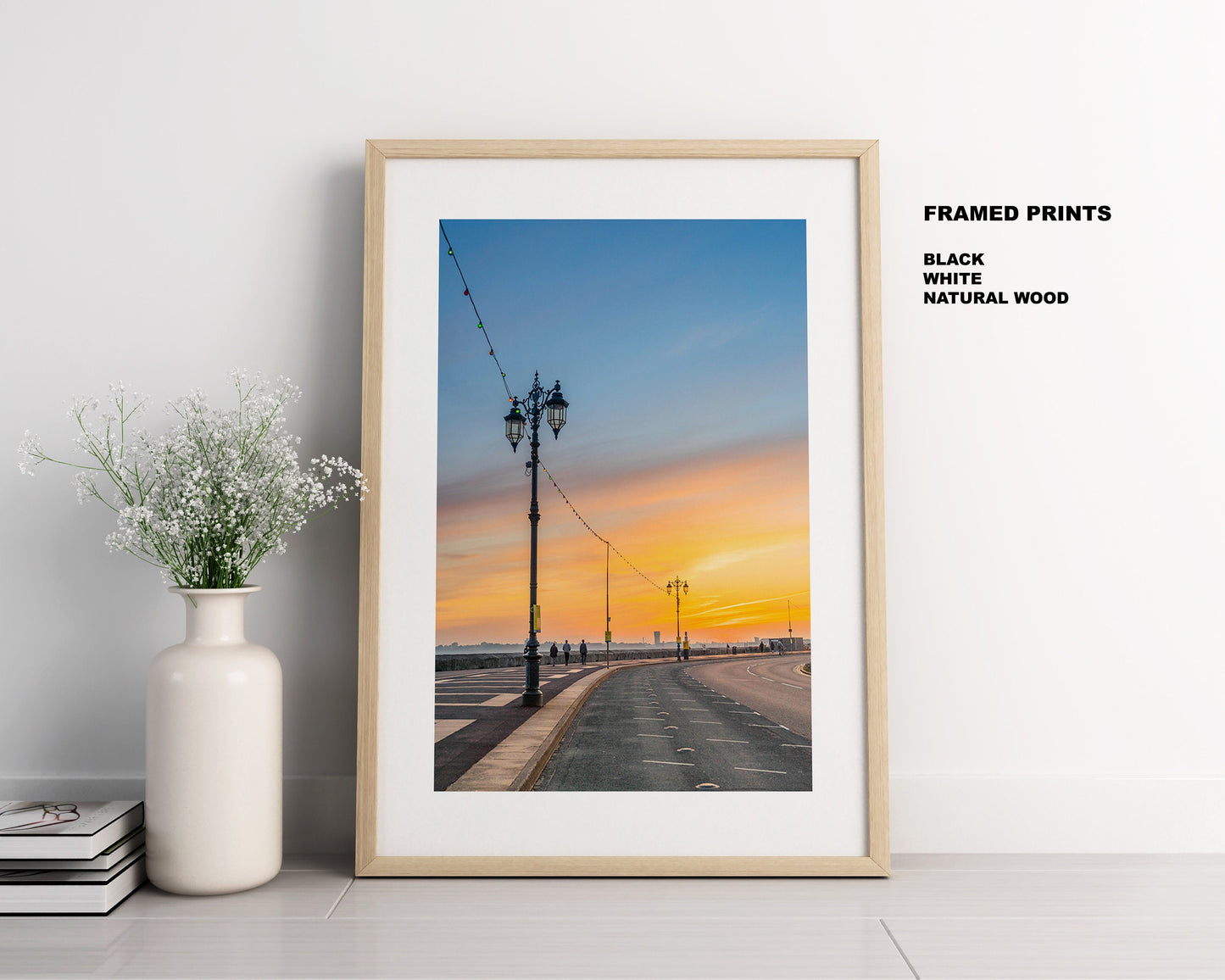 Southsea Seafront - Photography Print - Portsmouth and Southsea Prints - Wall Art -  Frame and Canvas Options - Portrait