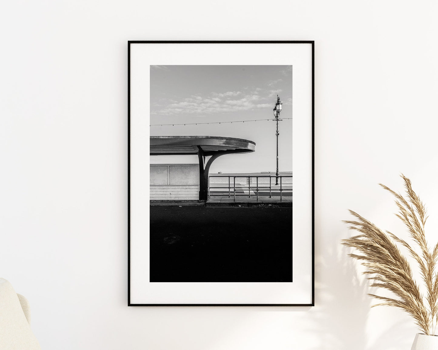 Southsea Skatepark - Photography Print - Portsmouth and Southsea Prints - Wall Art -  Frame and Canvas Options - Portrait - BW