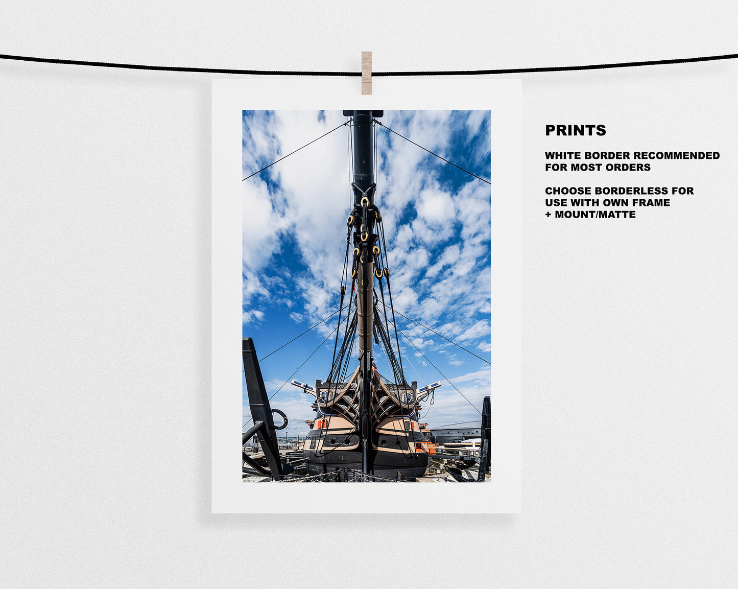 Victory - Photography Print - Portsmouth and Southsea Prints - Wall Art -  Frame and Canvas Options - Portrait