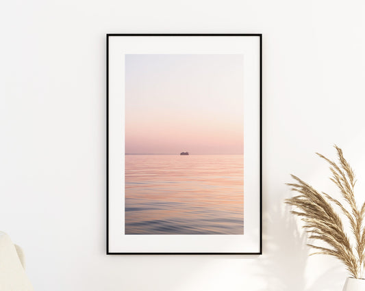 Southsea Sunsets - Photography Print - Portsmouth and Southsea Prints - Wall Art -  Frame and Canvas Options - Portrait