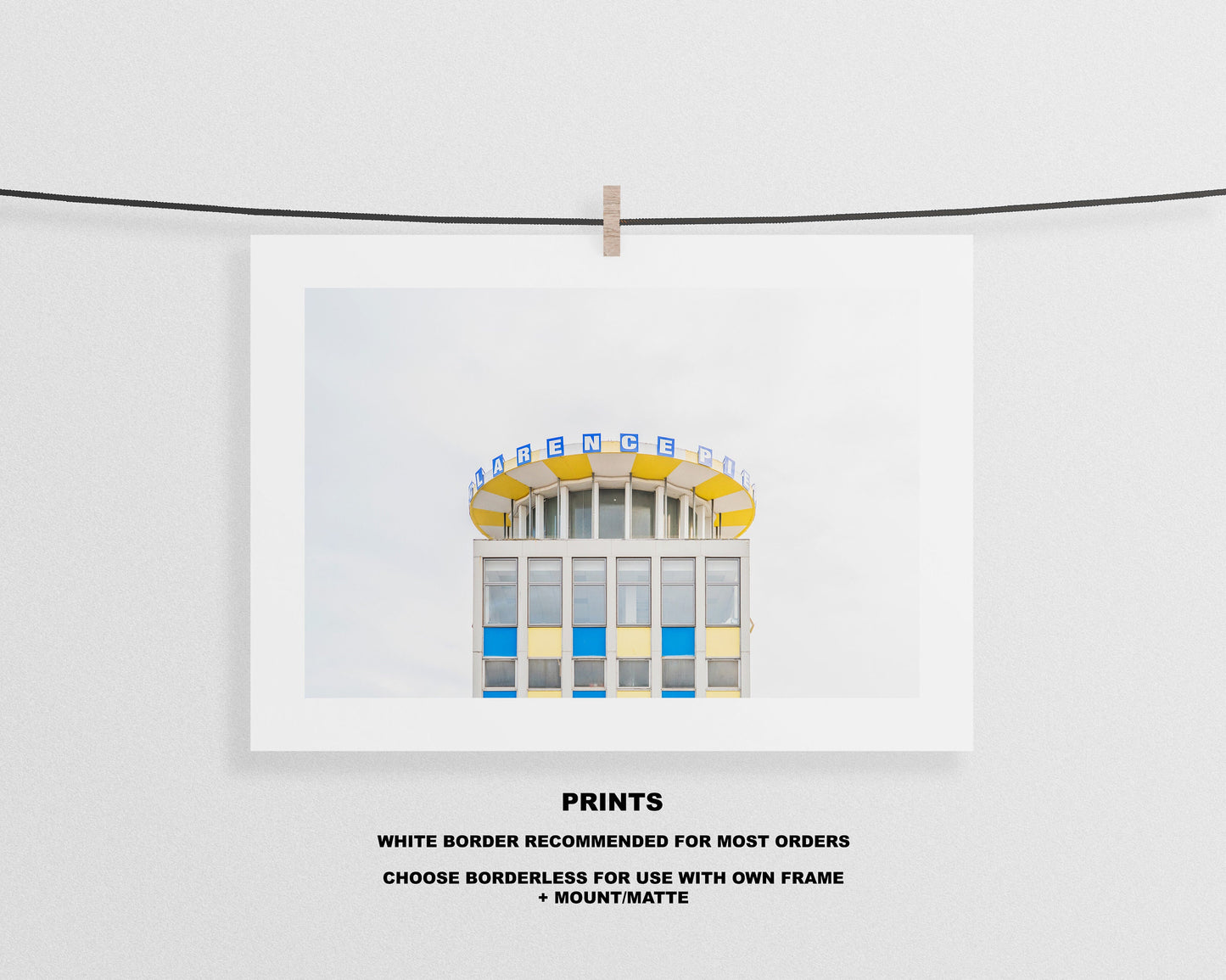 Clarence Pier - Photography Print - Portsmouth and Southsea Prints - Wall Art -  Frame and Canvas Options - Landscape