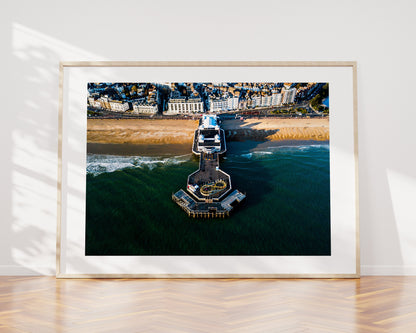 South Parade Pier - Photography Print - Portsmouth and Southsea Prints - Wall Art -  Frame and Canvas Options - Landscape - Aerial