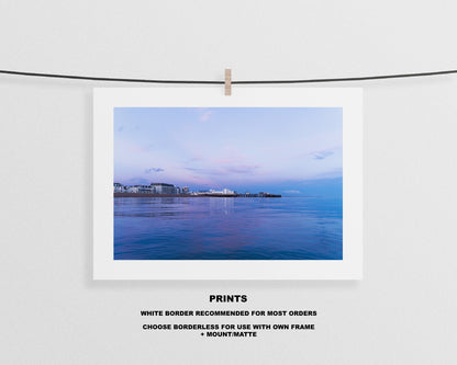 South Parade Pier - Photography Print - Portsmouth and Southsea Prints - Wall Art -  Frame and Canvas Options - Landscape