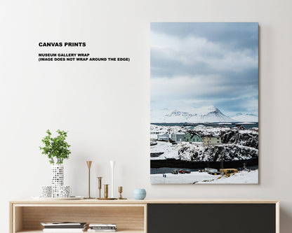 Stykkisholmur - Iceland Photography Print - Iceland Wall Art - Iceland Poster - Icelandic Houses - Contemporary - Snaefellsness - Northern