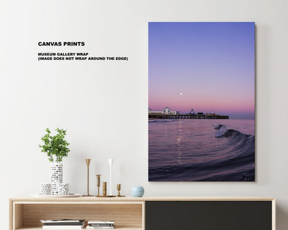 Southsea Beach - Photography Print - Portsmouth and Southsea Prints - Wall Art -  Frame and Canvas Options - Portrait