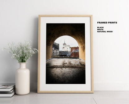 Old Portsmouth Print - Photography Print - Portsmouth and Southsea Prints - Wall Art -  Frame and Canvas Options - Portrait