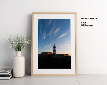 Southsea Lighthouse - Photography Print - Portsmouth and Southsea Prints - Wall Art -  Frame and Canvas Options - Portrait