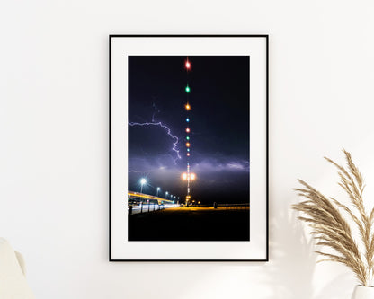Southsea Storms - Photography Print - Portsmouth and Southsea Prints - Wall Art -  Frame and Canvas Options - Portrait
