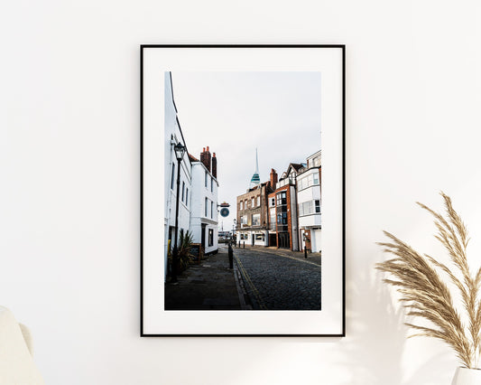 Old Portsmouth - Photography Print - Portsmouth and Southsea Prints - Wall Art -  Frame and Canvas Options - Portrait