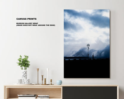 Southsea Storms - Photography Print - Portsmouth and Southsea Prints - Wall Art -  Frame and Canvas Options - Portrait