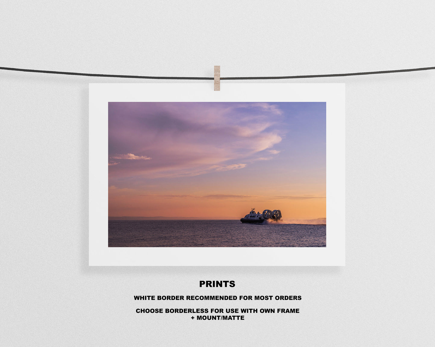 Southsea Sunsets - Photography Print - Portsmouth and Southsea Prints - Wall Art -  Frame and Canvas Options - Landscape