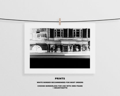 Southsea Streets - Photography Print - Portsmouth and Southsea Prints - Wall Art -  Frame and Canvas Options - Landscape - BW