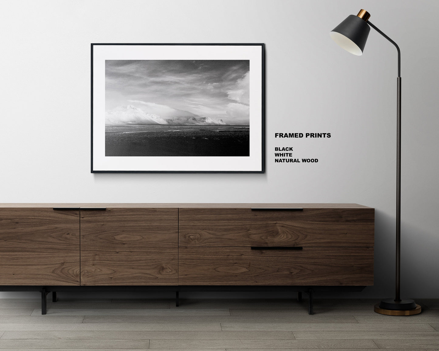 Iceland Mountains - Iceland Photography Print - Iceland Wall Art - Iceland Poster - Black and White Photography - Landscape - Mountain Print