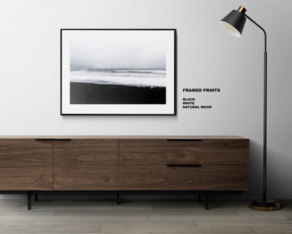 Stormy Seascape - Iceland Photography Print - Iceland Wall Art - Iceland Poster - Landscape - Storms - Sea - Atlantic - Contemporary - Seas